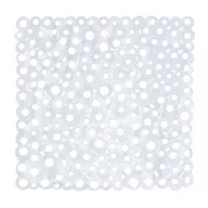 Maty antypoślizgowe - Mata łazienkowa 52 x 52 cm kwadratowa transparentna - miniaturka - grafika 1