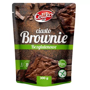 Ciasto Brownie bezglutenowe 300 g CELIKO m001C138-416B2 - Ciasta i półprodukty do ciast - miniaturka - grafika 1