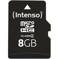 Karty pamięci - Karta pamięci INTENSO micro SDHC 8GB Class 4 - miniaturka - grafika 1