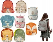 Plecaki - Plecak dla dziecka plecaczek przedszkole wycieczka szkoła Sassi MIX Wzorów - miniaturka - grafika 1