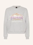 Bluzy damskie - Boss Bluza Nierozpinana Eland grau - BOSS - miniaturka - grafika 1