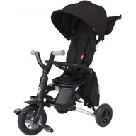 Rowerki trójkołowe - Qplay Qplay Rowerek Trójkołowy Nova+ Rubber Black 3834 - miniaturka - grafika 1