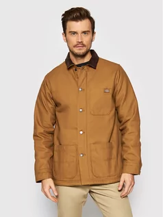 Kurtki męskie - Dickies Kurtka przejściowa Duck Canvas Chore DK0A4XGABD0 Brązowy Regular Fit - grafika 1