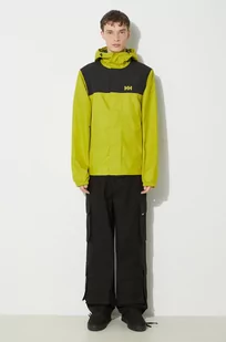 Helly Hansen kurtka VANCOUVER męska kolor zielony - Kurtki i kamizelki sportowe męskie - miniaturka - grafika 1