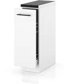 Szafki kuchenne - Szafka Kuchenna Stojąca Z Blatem Szafka Cargo 20cm Spremium Biały Mat - miniaturka - grafika 1