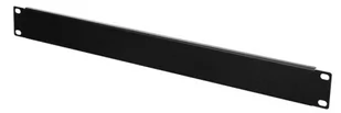STALFLEX Maskownica RACK 19" 1U Czarna Stalflex RACK-19/1U-(B) - Akcesoria do szaf serwerowych - miniaturka - grafika 1