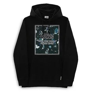 Vans Męska bluza z kapturem Night Garden Box, czarna, S, Czarny, S - Bluzy męskie - miniaturka - grafika 1