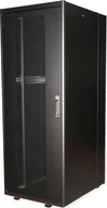 Szafy rack - Szafa Roline ROLINE Serverschrank Basic 48,26cm 19Zoll 42 HE 800x1000 BxT perforiert schwarz - miniaturka - grafika 1