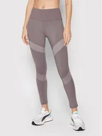 Spodnie sportowe damskie - Guess Legginsy O1BA52 MC049 Fioletowy Slim Fit - miniaturka - grafika 1