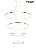 Lampy sufitowe - MOOSEE lampa wisząca RING SLIM M złota - miniaturka - grafika 1