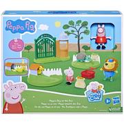 Figurki dla dzieci - Hasbro, figurka Świnka Peppa WYCIECZKA DO ZOO - miniaturka - grafika 1