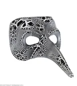 Dodatki do strojów karnawałowych - MASKA WENECKA EFEKT PĘKNIĘCIA - miniaturka - grafika 1