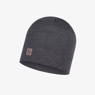 BUFF Czapka MERINO HEAVYWEIGHT Grey - Czapki i chusty sportowe męskie - miniaturka - grafika 1