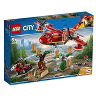 Klocki - LEGO City Samolot strażacki 60217 - miniaturka - grafika 1