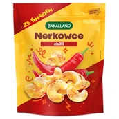 Orzechy i nasiona - Bakalland Orzechy nerkowca prażone Chilli 170 g - żywność - miniaturka - grafika 1