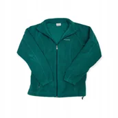 Bluzy damskie - Rozpinana zielona bluza damska COLUMBIA S - Columbia - miniaturka - grafika 1