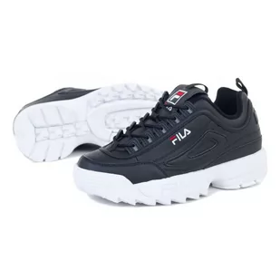 Fila DISRUPTOR LOW WMN 101030225Y czarny - Buty sportowe damskie - miniaturka - grafika 3