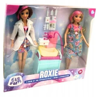 Elefun Lalka ROXIE Mama u ginekologa + akcesoria - Lalki dla dziewczynek - miniaturka - grafika 1
