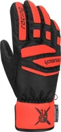Rękawice narciarskie - Reusch Rękawice Reusch Worldcup Warrior Prime R-TEX XT Junior Black Fluo Red 2023 - miniaturka - grafika 1