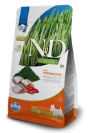 Sucha karma dla psów - FARMINA N&D Spirulina Herring Adult Mini 2kg - miniaturka - grafika 1