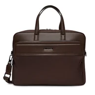 Torby na laptopy - Torba na laptopa Gino Rossi 05A11192-1 Brązowy - miniaturka - grafika 1