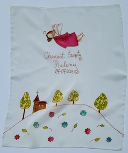 Szatka do chrzty - Pamiątka Chrztu Świętego - miniaturka - grafika 1