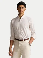 Koszule męskie - Polo Ralph Lauren Koszula 710934575003 Beżowy Slim Fit - miniaturka - grafika 1