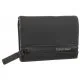 Portfele - Portfel Rubberized Bifold 6cc W/Coin Black K50K510895 BAX (CK346-a) Calvin Klein - miniaturka - grafika 1