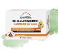 Suplementy naturalne - Balsam Jerozolimski na gardło bez cukru z cynkiem Produkty Bonifraterskie - miniaturka - grafika 1