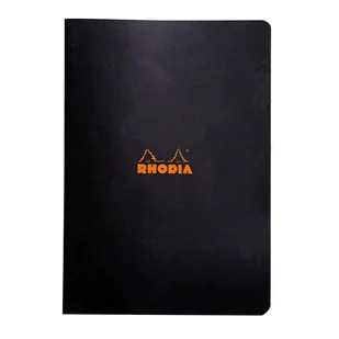 Zeszyt Rhodia A4, kratka, czarny - Zeszyty szkolne - miniaturka - grafika 1