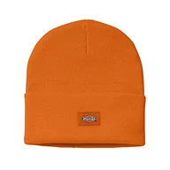 Czapki damskie - Dickies Męska czapka ze ściągaczami z akrylu Beanie, neonowy pomarańczowy, jeden rozmiar - miniaturka - grafika 1