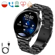 Smartwatch - Rubicon Eva Czarny - miniaturka - grafika 1