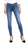 Spodnie damskie - Lee, Spodnie damskie, Scarlett Midtown Blues L526Haoe, rozmiar W24 L33 - miniaturka - grafika 1