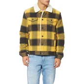 Kurtki męskie - Kurtka męska SuperDry Highwayman Trucker wełniana w kratę ocieplana-L - miniaturka - grafika 1