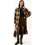 Płaszcze damskie - Tommy Hilfiger Wełniany płaszcz - miniaturka - grafika 1