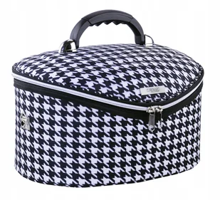 Kuferek kosmetyczny kosmetyczka duża organizer INTER-VION seria TRAVEL - Kosmetyczki, organizery i kuferki - miniaturka - grafika 1
