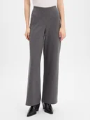 Spodnie damskie - Marc O'Polo Damskie spodnie z dżerseju Kobiety szary marmurkowy, S - miniaturka - grafika 1