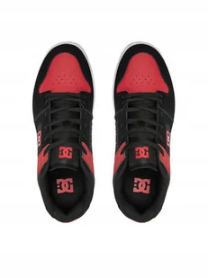 DC Sneakersy Manteca 4 ADYS100765 Black/Athletic Red Bah - Sneakersy męskie - miniaturka - grafika 1