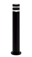 Lampy ogrodowe - Czarna nowoczesna lampa słupek ogrodowy - 3X A457 E6-Z60 - miniaturka - grafika 1