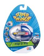 Figurki dla dzieci - Auldey Toys Super Wings, figurka Wystrzel i leć Paul - miniaturka - grafika 1