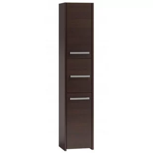 Topeshop Szafka łazienkowa MODEL 43, wenge, 40x30x170 cm - Szafki łazienkowe - miniaturka - grafika 2