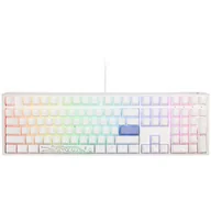Klawiatury - Ducky One 3 Classic Pure White Klawiatura Gamingowa RGB LED - MX-Blue (US) - miniaturka - grafika 1
