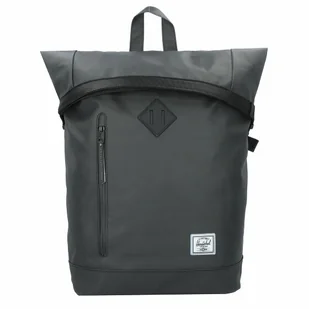 Herschel Roll Top Backpack 46 cm przegroda na laptopa black - Torby na laptopy - miniaturka - grafika 1