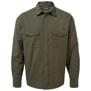 Koszula męska Craghoppers Kiwi Long Sleeved Shirt Rozmiar: XXL / Kolor: zielony - Koszulki sportowe męskie - miniaturka - grafika 1