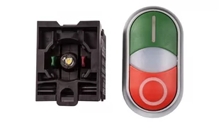 Eaton (Moeller) podwójne włącznik przyciskowy M22-DDL GR # 216509 216509 - Wyłączniki światła i elektryczne - miniaturka - grafika 1