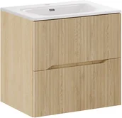 Meble łazienkowe - Zestaw meblowy 60cm z umywalką meblową SKY - miniaturka - grafika 1