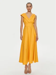 Marella Sukienka letnia Galizia 2413221212 Pomarańczowy Regular Fit - Sukienki - miniaturka - grafika 1