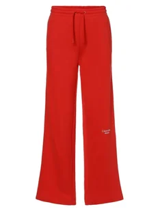 Calvin Klein Jeans Damskie spodnie dresowe, czerwony - Spodnie sportowe damskie - miniaturka - grafika 1