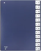 Teczki i aktówki - Donau Teczka korespondencyjna DONAU, karton, A4, A-Z, granatowa - 9003106063055 - miniaturka - grafika 1