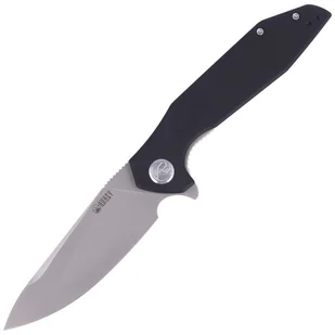 Nóż składany Kubey Nova Black G10, Bead Blasted D2 (KU117A) - Noże - miniaturka - grafika 1